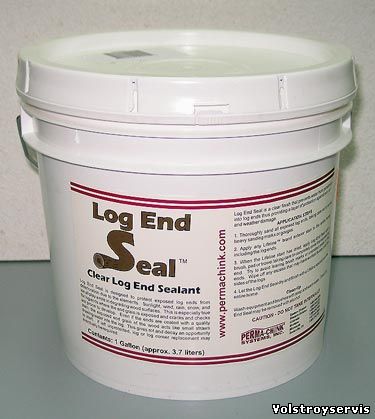 защитная пропитка для дерева Log End Seal